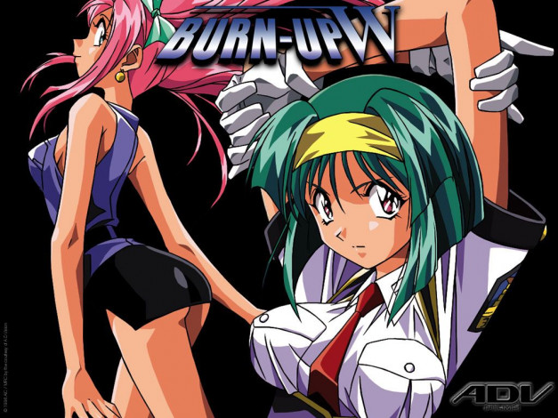 Обои картинки фото аниме, burn, up