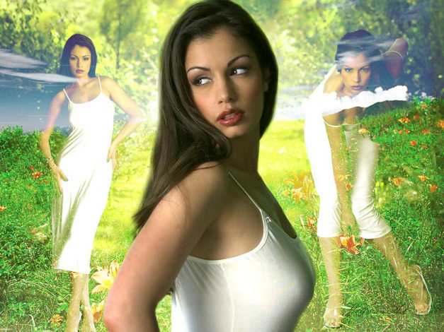 Обои картинки фото Aria Giovanni, девушки