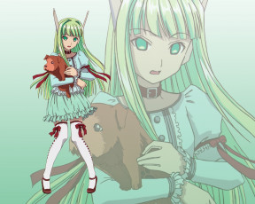 Картинка аниме mahou sensei negima