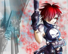 Картинка аниме weapon blood technology