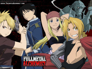 Картинка аниме fullmetal alchemist