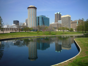 Картинка города здания дома