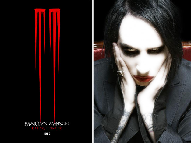 Обои картинки фото музыка, marilyn, manson