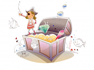 Картинка рисованные дети