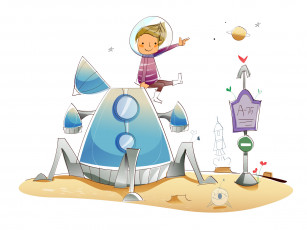 Картинка рисованные дети