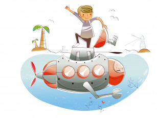 Картинка рисованные дети