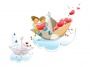 Картинка рисованные дети