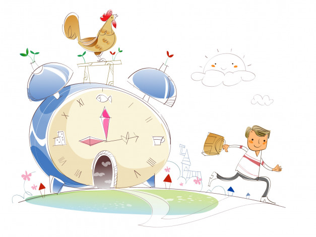 Обои картинки фото рисованные, дети