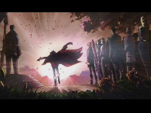 Картинка аниме tengen toppa gurren lagann yoko littner simon