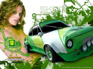 Картинка автомобили авто девушками