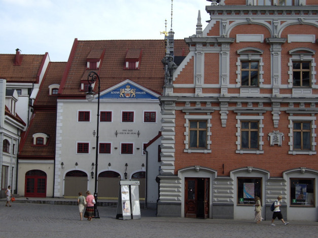 Обои картинки фото старая, рига, города, латвия