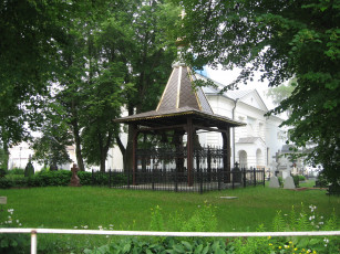 Картинка оптина пустынь звонница города православные церкви монастыри