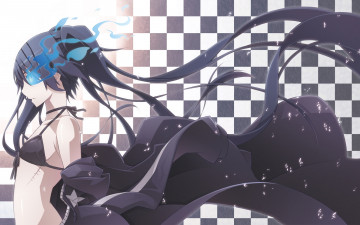 Картинка аниме black rock shooter
