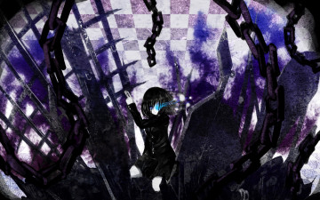Картинка аниме black rock shooter