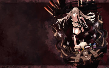 Картинка аниме weapon blood technology