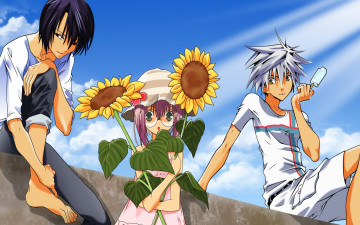 Картинка аниме zombie loan