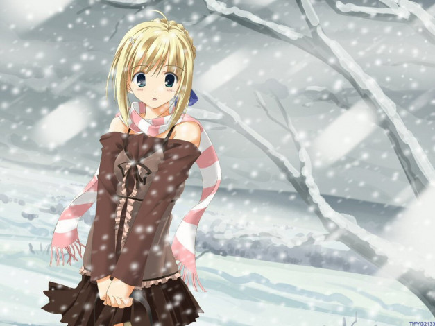 Обои картинки фото аниме, fate, stay, night