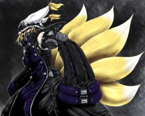 Картинка аниме touhou marko yakumo ran