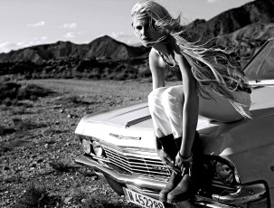 Картинка автомобили авто девушками