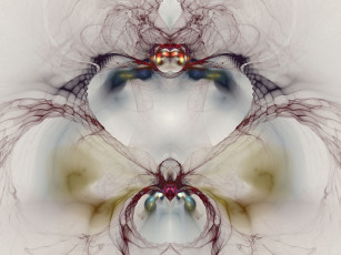 Картинка 3д графика fractal фракталы рисунок фон узор