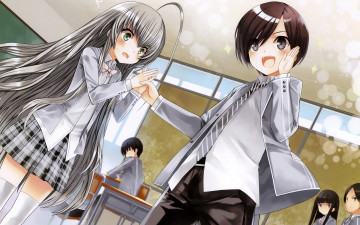 Картинка аниме haiyore nyaruko san nyaruko-san