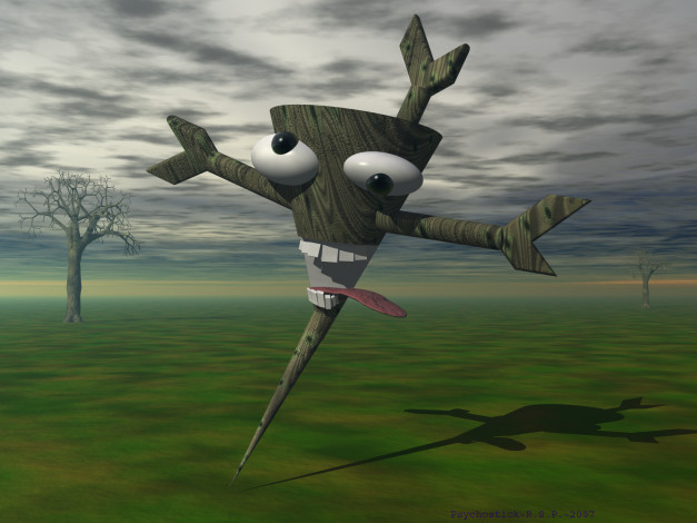 Обои картинки фото 3д, графика, creatures, существа, глаза, рот