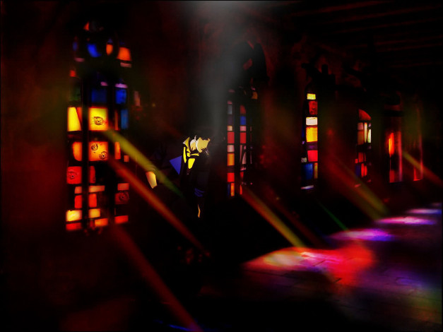 Обои картинки фото аниме, cowboy, bebop, spike