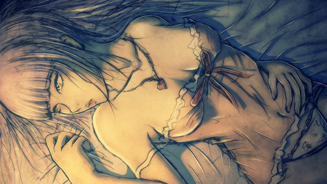 Обои картинки фото аниме, *unknown, другое, девушка