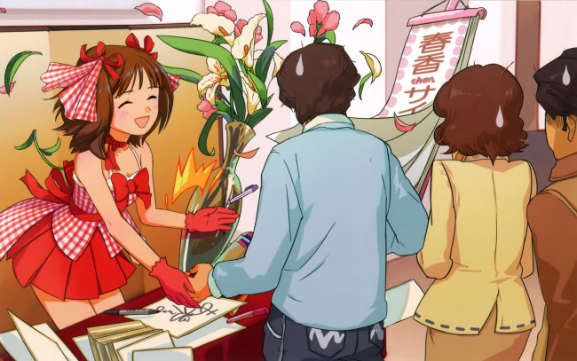 Обои картинки фото аниме, idolm@ster, idolмаster