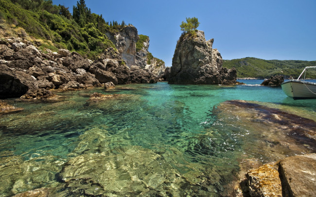 Обои картинки фото природа, побережье, море, залив, лето