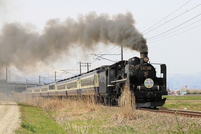 Обои картинки фото техника, паровозы, дым, паровоз