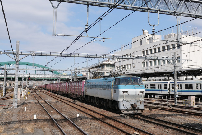 Обои картинки фото техника, поезда, рельсы, поезд