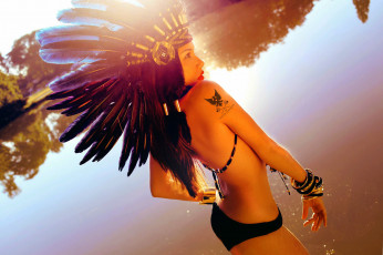 Картинка -Unsort+Брюнетки+Шатенки девушки unsort брюнетки шатенки перья