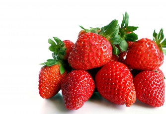 Картинка еда клубника +земляника ягоды