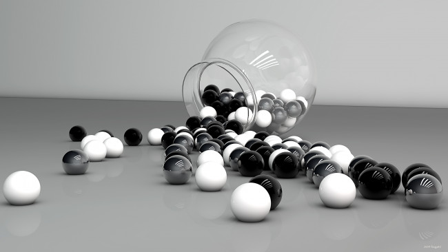 Обои картинки фото 3д графика, шары, фон, шарики