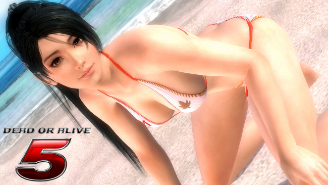 Обои картинки фото видео игры, dead or alive 5, взгляд, девушка