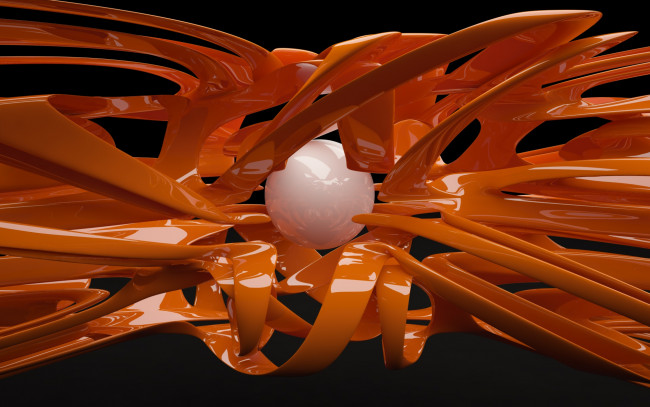 Обои картинки фото 3д графика, abstract , абстракции, узор, фон, цвета, шар