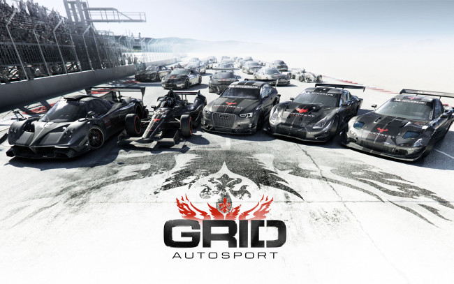 Обои картинки фото grid,  autosport, видео игры, гонки