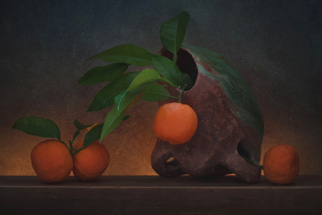 Обои картинки фото еда, цитрусы, мандарины