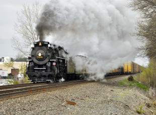 Картинка техника паровозы рельсы паровоз дорога железная