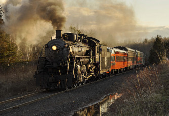 Картинка техника паровозы паровоз рельсы дорога железная