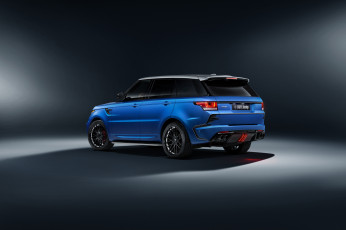 Картинка автомобили range+rover sport голубой 2014г winner rover design range larte