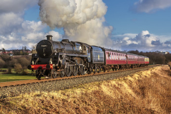 Картинка техника паровозы паровоз рельсы дорога железная