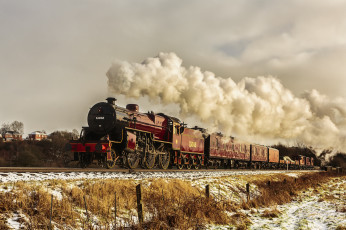 Картинка техника паровозы железная паровоз рельсы дорога