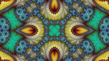 Картинка 3д+графика фракталы+ fractal узор фон цвета