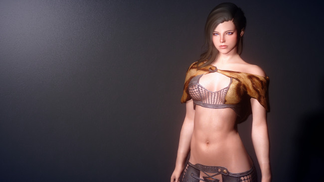 Обои картинки фото 3д графика, люди , people, девушка, взгляд, фон