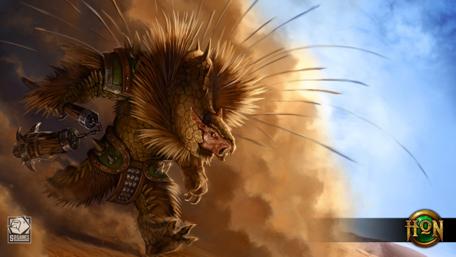 Обои картинки фото видео игры, heroes of newerth, персонаж