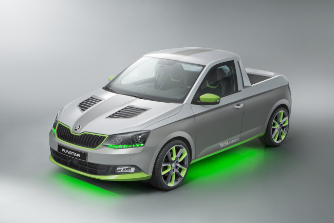 Обои картинки фото автомобили, skoda, 2015г, nj, funstar