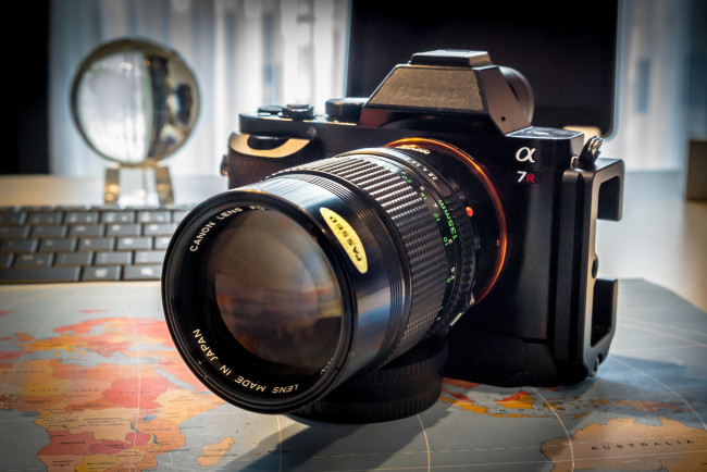 Обои картинки фото sony a7r, бренды, sony, фотокамера