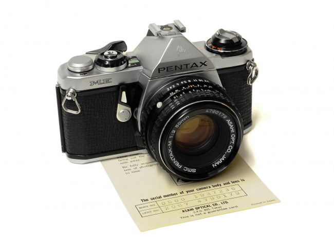 Обои картинки фото pentax me, бренды, pentax, фотокамера